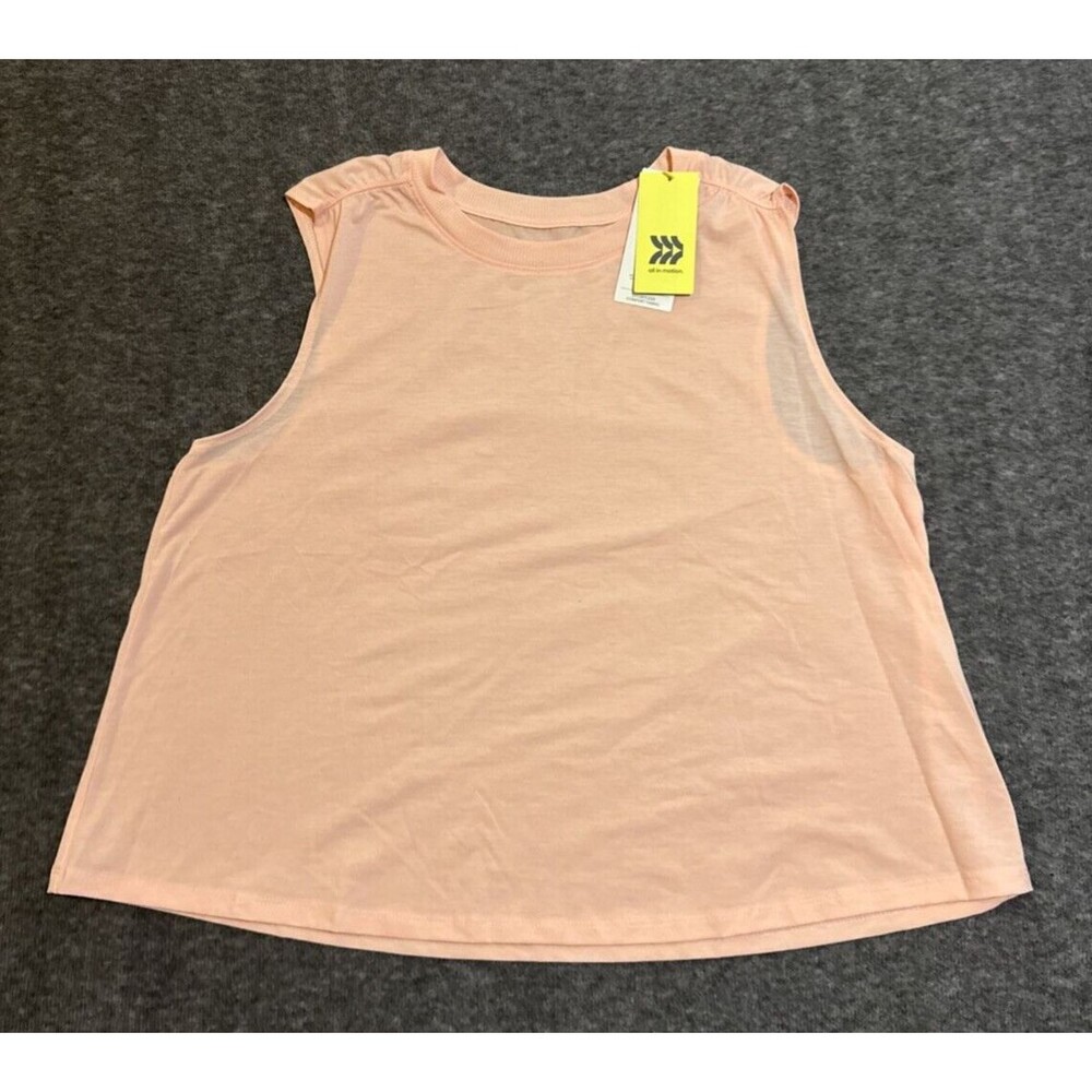 All In Motion Women's Blouse Sleeveless Pink Large